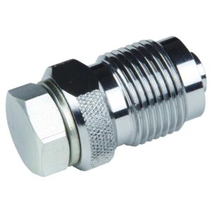 Adaptador Din Macho - Tapón Chequeo Presión 300 Bar