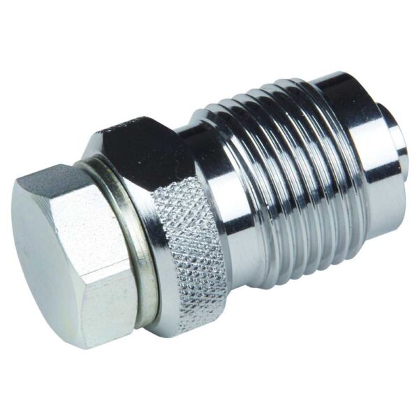 Adaptador Din Macho - Tapón Chequeo Presión 300 Bar