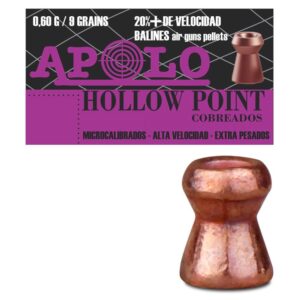 Balín APOLO Copper Hollow Point 5,5 mm(.22)