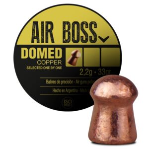 Balín AIR BOSS Copper Domed 6,35 mm(.25)