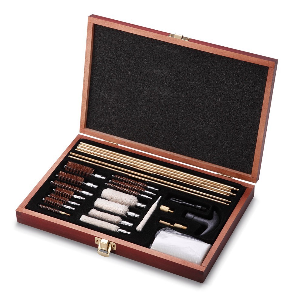 Kit Limpieza Todos Los Calibres Maleta Madera